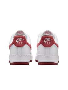 Nike Air Force 1 '07 Women's Shoes White / Adobe-Team Red-Dragon Red FQ7626-100 - White/Adobe-Team Red-Dragon Red - View 4