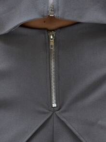 MUSERA 女士西装裤 - 灰色 - 查看 6