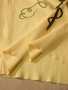 MOTF PREMIUM ELEGANT FITTED FLORAL PRINT KNIT DRESS, SPRING/SUMMER - Multicolor - View 7