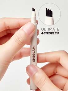 SHEGLAM Matita Per Sopracciglia Liquida Feather Better-Blonde Penna Per Sopracciglia A Lunga Durata, Anti-Sbavature, Impermeabile, Sopracciglia Più Folte Naturali, Trucco Per Sopracciglia, , Regali Di Natale E Invernali, Sopracciglia Marchio Bellezza Trucco Cosmetico Per Donne Ragazze Perfetto Per Inverno Ideale Per Y2K Elegante Moda Adatto Per Compleanno Regalo Festa Pronto Migliore Colore