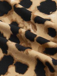 SHEIN EZwear 3pcs Leopard Print Women Tight Cropped Casual Camisole Tops, Suitable For Summer - Multicolor - View 9