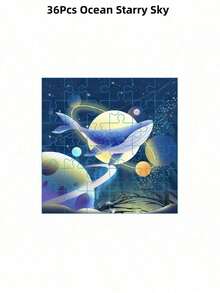 36/180pcs Children's Puzzles Toys For 3-6 6-12 Years Old, Educational Toys Early Childhood Cognitive Puzzles DIY Boys And Girls Intellectual Development Toys,Back To School,Christmas,School Bag,Gift Bag Filling Material