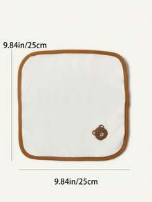 Cozy Pixies 4 Packs Of Baby Embroidered Flowers, Thickened And Highly Absorbent Burp Towels, Easy To Clean And Skin-Friendly, Made Of Towel Material - Multicolor - View 6