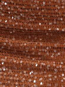 Musera Resort Quần bikini buộc dây bên hông đính hạt vàng, kiểu dáng Boho Ibiza, dễ thương, gợi cảm, thích hợp cho kỳ nghỉ hè, đi biển, khoe làn da căng tròn mùa xuân. - trái cam - Xem 7