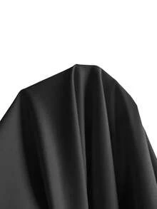 GENIUS ODE 男士休闲时尚街头风日系字符樱花字母印花宽松黑色短袖T恤，夏季