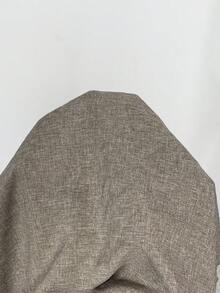 Aloruh 极简露背系带褶皱杏色迷你连衣裙（女款） - 卡其色 - 查看 8