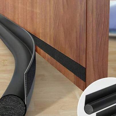 1 Miếng chắn gió một mặt cho cửa, chống gió, chống côn trùng, cách âm, chống thấm nước, dùng cho phòng ngủ, nhà ở - Phụ kiện cần thiết