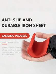 Pull Up Assist Straps Weight Lifting Hooks Home Gym Equipment Wrist Support Heavy Duty Nylon Grip Enhancer Strength Training Resistance Bands - Multicolor - View 7