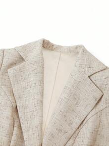 Ellevyn 女士优雅通勤外套和裤子两件套