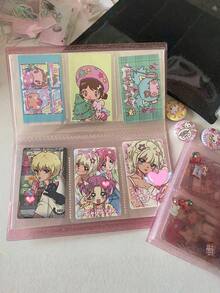 闪亮果冻照片展示相册，多口袋设计，可收纳和展示Kpop卡片、拍立得照片、透明收藏卡套 - Color - 查看 1