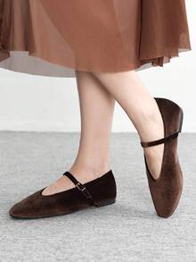 CUCCOO BIZCHIC Giày bệt casual thời trang, thoải mái và đa năng, phù hợp cho đi bộ, du lịch và nghỉ dưỡng. - Màu cà phê đậm - Xem 3