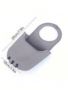 1个/3个装沥水架挂篮，家用水槽收纳用品，可放置抹布和海绵，单槽和双槽水槽沥水挂袋，硅胶水槽沥水袋，可快速晾干海绵、肥皂和毛巾，适用于单槽或双槽水槽。 - 彩色 - 查看 3