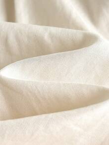 Cozy Pixies 女婴撞色蝴蝶结圆领泡泡袖短袖连衣裙，百搭舒适 - 彩色 - 查看 3