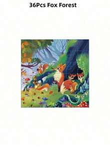 36/180pcs Children's Puzzles Toys For 3-6 6-12 Years Old, Educational Toys Early Childhood Cognitive Puzzles DIY Boys And Girls Intellectual Development Toys,Back To School,Christmas,School Bag,Gift Bag Filling Material