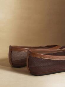 Rosivie 女士平底鞋 - 棕色 - 查看 5