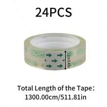 Stationery Tape Transparent Student's Wrong Question Can Stick Words Fine Narrow Tape Sealing High Viscosity Damage Repair Paste Small Transparent Tape Home Office Supplies Sealing - Multicolor - View 21