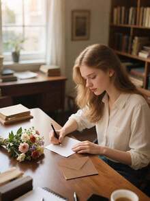 50pcs/20pcs Kraft Paper Mini Envelopes, Brown Kraft Paper Envelopes Suitable For Gift Cards And Business Cards [10.5cm X 7cm] - Cowhide - View 3