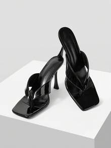 Mnmlis 女士角斗士凉鞋 - 黑色 - 查看 7