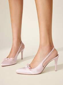 CUCCOO CHICEST Wemenshoes Spring And Summer Fashion High Heels - Pink - View 5