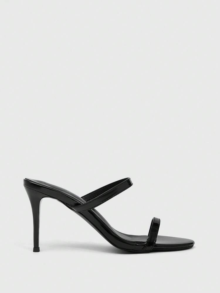 CUCCOO SZL Women's Casual Fashion Sexy High Heel Slide Sandals For Daily Wear