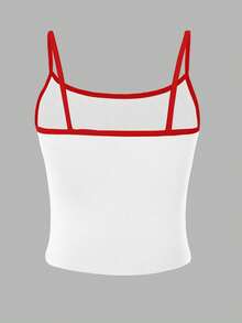 INAWLY Y2K NYC 纽约市字母图案吊带背心 女式上衣 - 彩色 - 查看 2