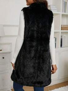 Women Trench Coats - Black - View 2