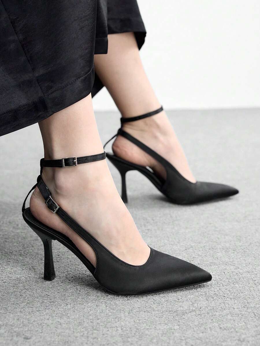 CUCCOO BIZCHIC Women Pumps Valentine's Day - Black Ding - View 1