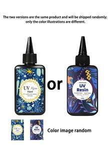 High Transparency UV Crystal Glue Fast Curing Epoxy Resin Hard DIY Jewelry Adhesive Ultraviolet Light Solidify Craft Supplies - Clear - View 15