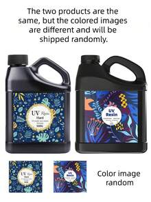 High Transparency UV Crystal Glue Fast Curing Epoxy Resin Hard DIY Jewelry Adhesive Ultraviolet Light Solidify Craft Supplies - Clear - View 12