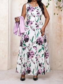 Fleurora 大码优雅通勤纯色外套和印花连衣裙两件套 毕业礼服 印花连衣裙 度假装 女士优雅两件套 套装 女士套装 优雅印花套装 优雅女装 夏季连衣裙 度假装 女士休闲连衣裙 印花连衣裙 粉色连衣裙 女士套装 优雅套装 女士优雅套装 女士优雅服装 优雅服装 女士服装套装 婚礼印花连衣裙 女士印花连衣裙 工作装 女士印花服装 女士正装 优雅搭配 - 彩色 - 查看 5