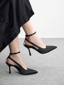 CUCCOO BIZCHIC Women Pumps Valentine's Day - Black Ding - View 4