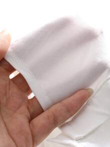 Joudiya Ladies' Simple Solid Color Daily Long Sleeve Shirt,Long Sleeve Tops,Fall Clothes - White - View 7