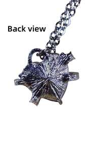 Joivida Pink Crystal Heart Pendant Necklace Dainty Sweet Girlfriend Gift Rose Gold Plated Adjustable Chain Delicate Jewelry For Women Birthday Present - Multicolor - View 5