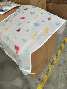 1 件装冰箱防尘罩，多功能防水收纳挂袋防尘布，家用冰箱和洗衣机顶盖，简约时尚造型，高端面料，优雅配色，多用途罩，防水防污，两侧带口袋设计，适用于返校、办公、居家、旅行、收纳整理等场合。 - 彩色 - 查看 5