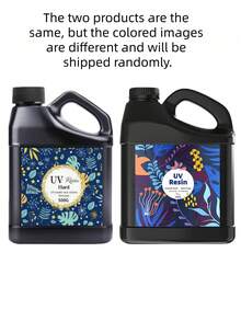 High Transparency UV Crystal Glue Fast Curing Epoxy Resin Hard DIY Jewelry Adhesive Ultraviolet Light Solidify Craft Supplies - Clear - View 6