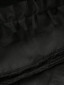 DAZY Women's Elegant Black Skirt - Black - View 9