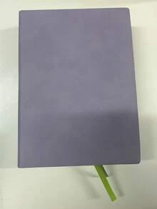 1本极简风格PU皮空白无日期笔记本，360页（720页），便携式素描本，适合学生、商务礼品、办公室会议 - 中文返校季 - A6 - 查看 8