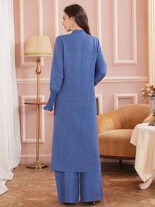 Al Najma 2件套 女士优雅休闲宽松长袖上衣