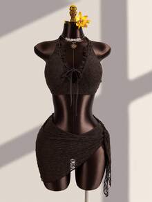 Swim SXY Bộ đồ bơi nữ mới năm 2026 về, phù hợp cho đi học, nghỉ lễ, hẹn hò, trà chiều, phong cách miền Tây, du thuyền, bãi biển, đảo, du lịch đường bộ, mọi mùa, lễ hội âm nhạc, kỳ nghỉ Boho, kỳ nghỉ Bohemian, mùa thu thư giãn, phong cách Boho miền Tây, áo bơi thanh lịch cho nữ. Bộ đồ bơi nữ ren gợi cảm 4 món cho kỳ nghỉ biển năm 2026 về, phù hợp cho đi học, nghỉ lễ, hẹn hò, trà chiều, phong cách miền Tây, du thuyền, bãi biển, đảo, du lịch đường bộ, mọi mùa, lễ hội âm nhạc, kỳ nghỉ Boho, kỳ nghỉ Bohemian, mùa thu thư giãn. - Nhiều màu - Xem 2