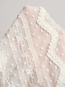 Bohemela Áo camisole dệt trơn màu thường ngày dành cho nữ - Màu be - Xem 8