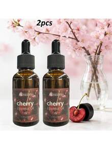 1/2pcs/30ml Sweet Cherry Essential Oil - Natural Cherry Fragrance, Elegant Bottle With Cap, For Scented Candles, Air Fresheners, Home & Gift - Cherry - View 13