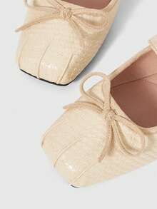 Sleekvia Elegant Ballet Mary Jane Flat Shoes For Women Spring Shoes Spring Break Easter For Christmas Valentine's Day - Light blue - View 6