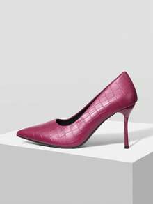 Mnmlis Women's Fashionable Elegant Pointed Toe High Heel Pumps Valentine's Day