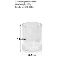 1Pc Cylindrical Flat Top Candle Mold For Candle DIY Making - White - View 19