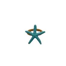 4-20 Pcs Hand-Woven Linen Rope White Resin Starfish Napkin Rings, Ideal For Outdoor, Themed And Holiday Table Decor - Multicolor - View 10