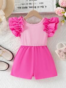 Young Girls Bodysuits & Jumpsuits - White - View 2