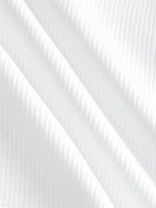 Slaydiva Solid Color Fitted Backless Summer Fashion Camisole - White - View 8