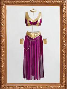 Fantasy Costume Fantasy Costume 性感时尚修身中长连衣裙套装 - 彩色 - 查看 3
