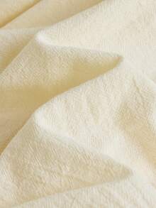 SHEIN 少女优雅编织吊带连衣裙 - 杏色 - 查看 5