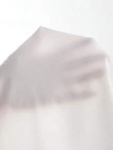 Firerie 女士优雅简约时尚浪漫性感连衣裙，露肩高腰A字伞裙，适合度假、通勤、约会，白色 - 白色 - 查看 8